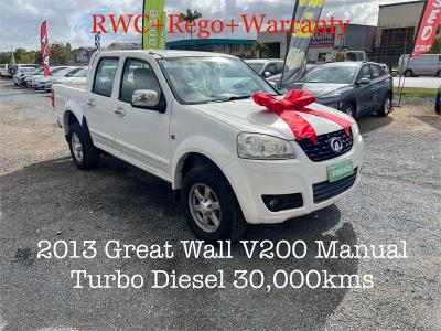 2013 GREAT WALL V200 (4x2) DUAL CAB UTILITY K2 for sale in Brisbane South